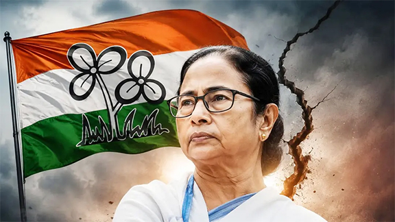 এবার দলীয় প্রতীক হারানোর শঙ্কায় মমতার তৃণমূল