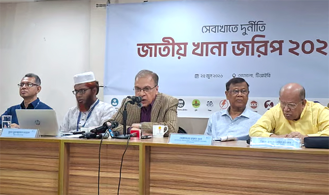 অন্তর্বর্তী সরকারের সময়ে এক বছরে ঘুষ লেনদেন ১২ হাজার ৬৩৩ কোটি টাকা