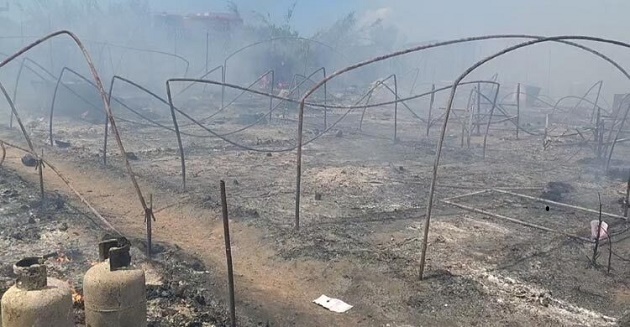গ্রিসে বাংলাদেশি শ্রমিকদের অস্থায়ী বাসস্থান পুড়ে ছাই
