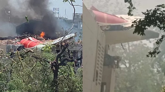 বিমান আছড়ে পড়ে মেডিকেল কলেজের ছাত্রাবাসে, বহু শিক্ষার্থীর মৃত্যুর শঙ্কা