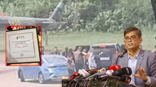 শেখ হাসিনা পালানোর ব্রেকিং নিউজ দিয়ে অ্যাওয়ার্ড পেলেন শফিকুল আলম