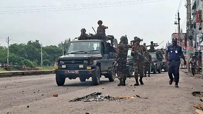 গোপালগঞ্জ থমথমে, চলছে ২২ ঘণ্টার কারফিউ