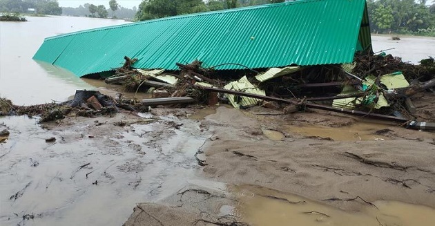ফেনীতে বন্যা, নোয়াখালীতে নিম্নাঞ্চল প্লাবিত হওয়ার শঙ্কা