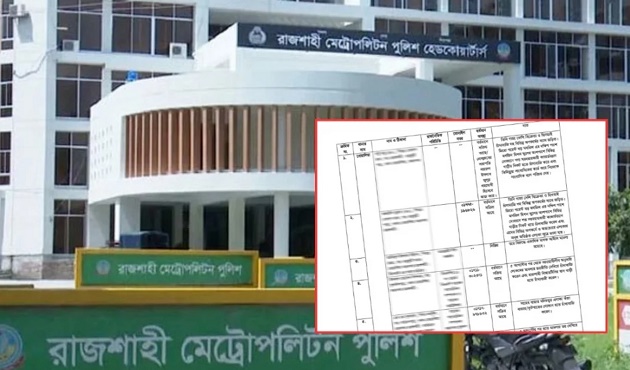 রাজশাহীতে ‘চাঁদাবাজের’ তালিকা ঘিরে তোলপাড়