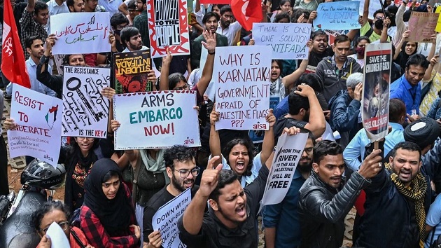গাজা গণহত্যা: ইসরাইলের সঙ্গে অস্ত্র ব্যবসা বন্ধের ডাক ভারতে