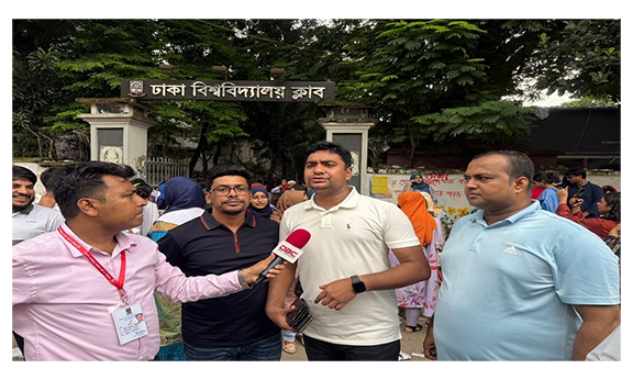 ঢাবির কিছু শিক্ষকের আচরণে মনে হচ্ছে তারা শিবিরের পক্ষে কাজ করছেন : নাসির