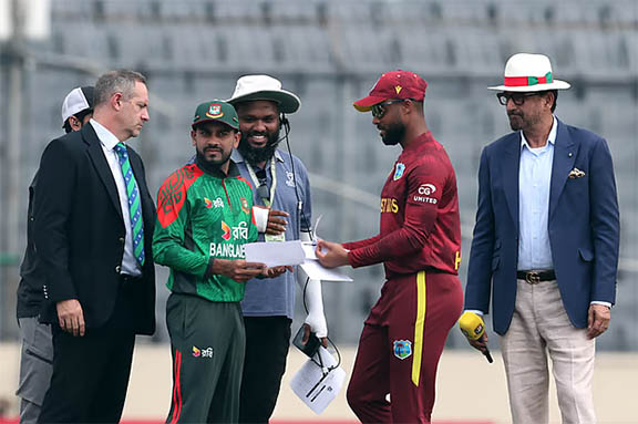 বাংলাদেশ–ওয়েস্ট ইন্ডিজ ওয়ানডে সিরিজ: ব্যাটে–বলে শীর্ষ পাঁচ