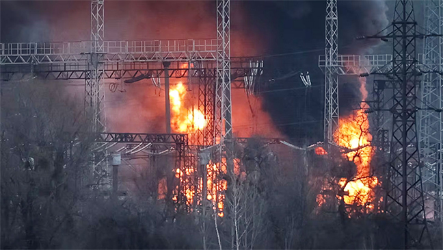 রাশিয়ার ৪৫০ ড্রোন, ৭০ ক্ষেপণাস্ত্র হামলায় ইউক্রেনের বিদ্যুৎ ব্যবস্থায় বিপর্যয়