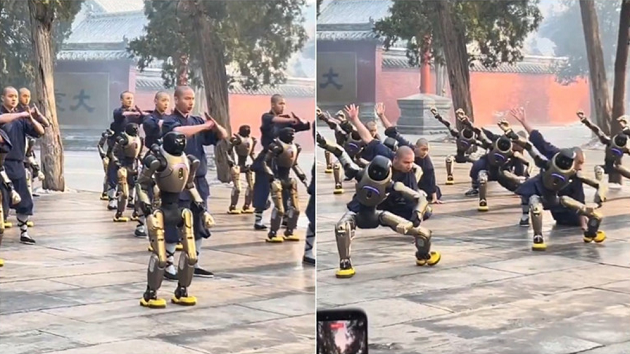 রোবটিক্সে চীনের অভাবনীয় সাফল্য, কুংফু শিখছে রোবট