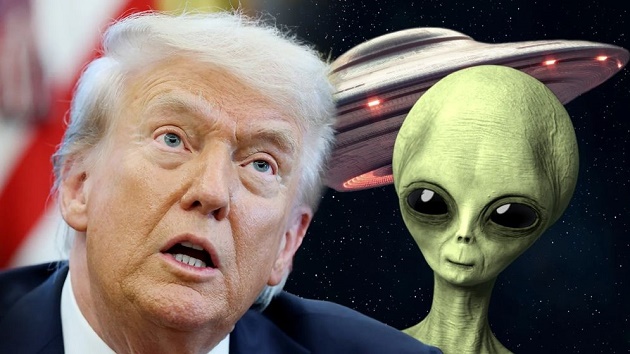 এলিয়েন সংক্রান্ত সব ফাইল প্রকাশের নির্দেশ দিলেন ট্রাম্প