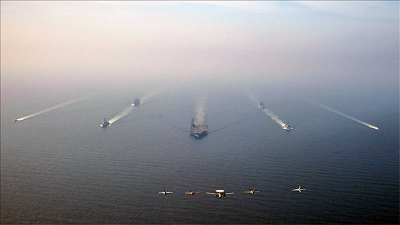 ওমান উপসাগরে ইরানের সব যুদ্ধজাহাজ ধংসের দাবি যুক্তরাষ্ট্রের