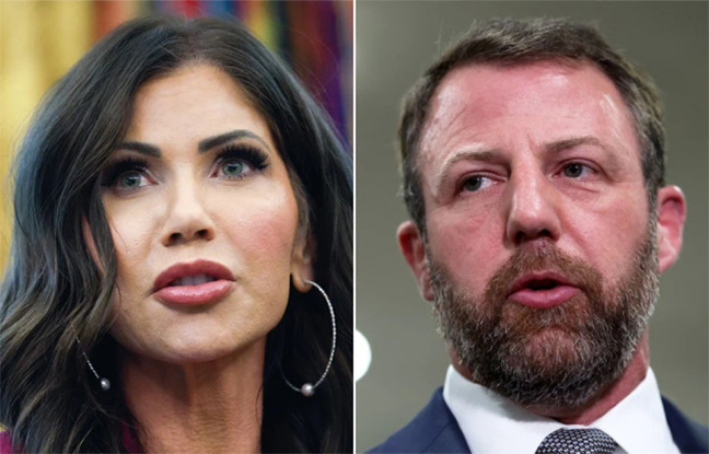  ক্রিস্টি নয়েমের বিদায়, নতুন প্রধান সিনেটর মার্কওয়েন মুলিন