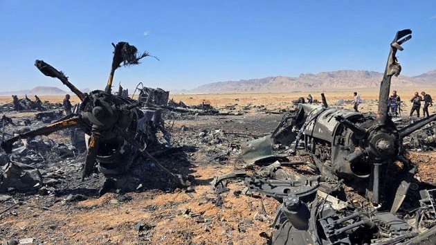 ধ্বংস করা মার্কিন বিমানের নতুন তথ্য প্রকাশ করল ইরান