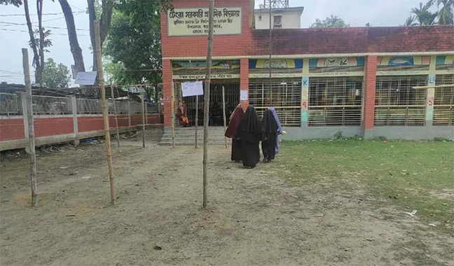বগুড়া-৬ উপনির্বাচনে সা‌ড়ে ৪ ঘণ্টায় ভোট পড়েছে ২০ শতাংশ