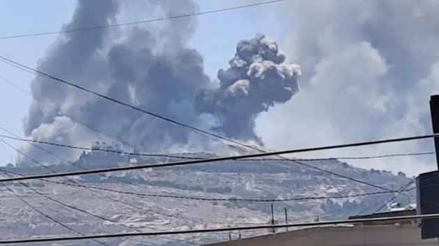 ২৪ ঘণ্টায় লেবাননের দুই শতাধিক স্থাপনায় ইসরাইলি হামলা