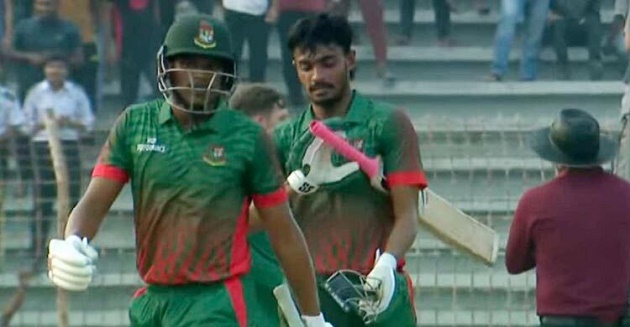 ১৪২ রান তাড়ায় ১১৬ অলআউট বাংলাদেশ