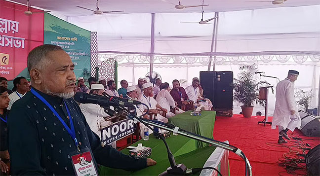 লং মার্চ সরকারের জন্য ‘ওয়েক-আপ কল’: জামায়েত নেতা তাহের  