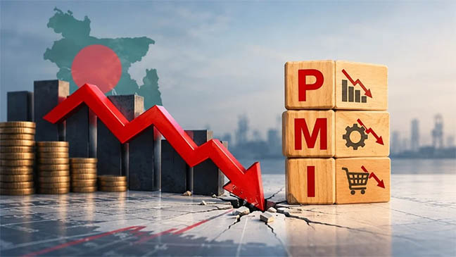 টানা দুই মাস অর্থনৈতিক কর্মকাণ্ডে সংকোচন