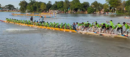 দুই বছর পর তিতাসে ফিরল নৌকাবাইচ